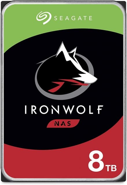 IronWolf internal HDD 3.5" 8000 GB Serial ATA III ST8000VN004