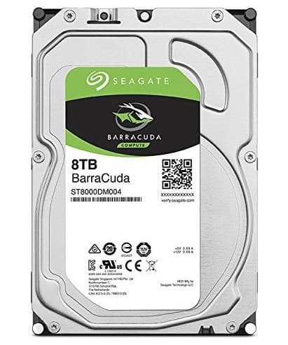 Seagate BarraCuda Internal Hard Drive 8TB 5400 RPM ST8000DM004