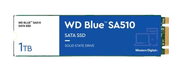 WD Blue SA510 1TB M.2 2280 SATA III SSD WDS100T3B0B