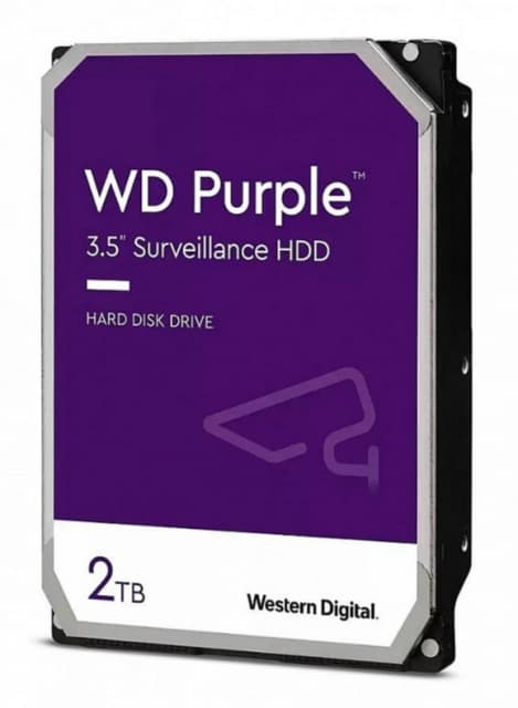 WD Purple 2TB 64MB 3.5'' HDD WD23PURZ
