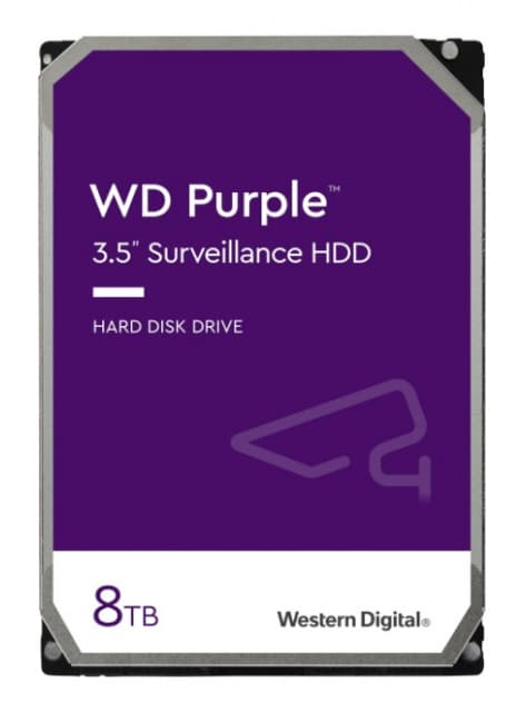 WD Purple 8TB (WD85PURZ) 256MB 3.5'' HDD WD85PURZ