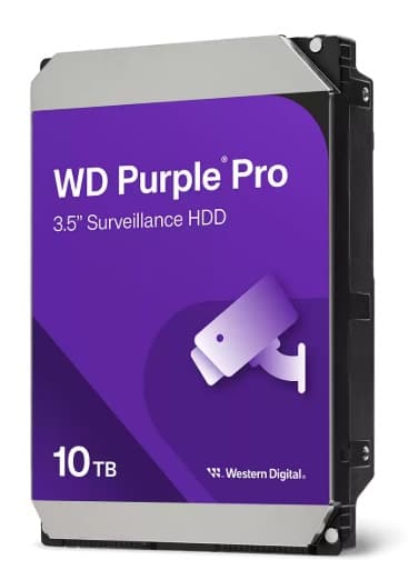 WD Purple Pro 10TB (WD102PURP) 512MB 3.5'' HDD WD102PURP