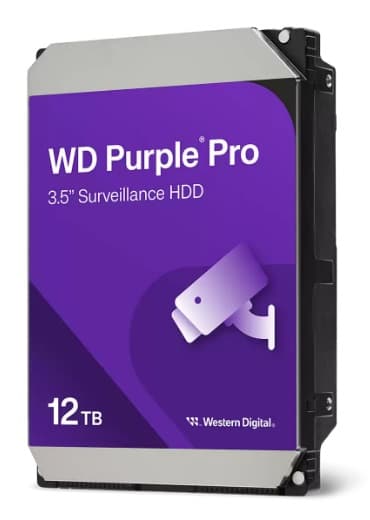 WD Purple Pro 12TB (WD122PURP) 512MB 3.5 HDD WD122PURP