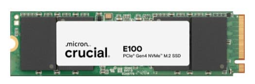 Crucial E100 2TB PCIe Gen4 NVMe M.2 SSD CT2000E100SSD8