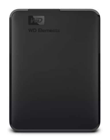 WD Elements 1TB USB 3.2; Black ExtHDD WDBUZG0010BBK-WESN