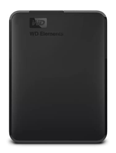 WD Elements 4TB USB 3.2; Black ExtHDD WDBU6Y0040BBK-WESN