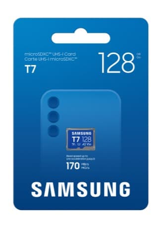 Samsung microSD Card T7, 128 GB, UHS-I MB-MB128T/WW