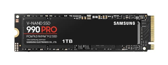Samsung 990 PRO 1TB NVMe M.2 SSD MZ-V9P1T0BW