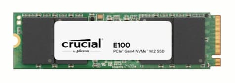 Crucial E100 1TB SSD PCIe 4.0 Gen4 M.2 2280 NVMe CT1000E100SSD8