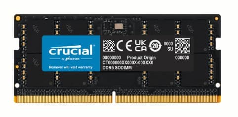 Crucial 32GB DDR5-5600 SODIMM CL46 CT32G56C46S5