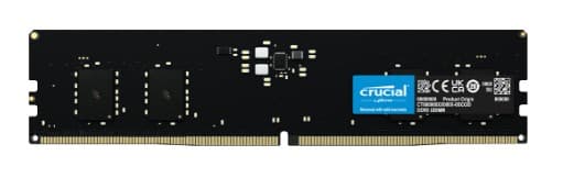 Crucial 8GB DDR5-5600 UDIMM CL46 CT8G56C46U5